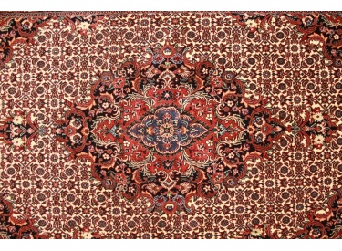 Persian carpet Bijar with Silk 227x130 cm oriental rug