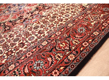 Perserteppich Bidjar Orient Teppich mit Seide 227x130 cm