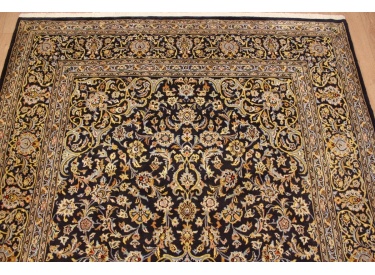 Persian carpet Kashan pure wool 323x228 cm Blue