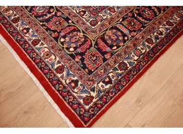 Persian carpet Mashhad virgin wool 338x249 cm Red
