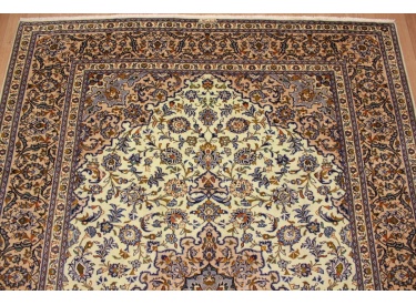 Persian carpet "Kashan" pure wool 337x245 cm Beige