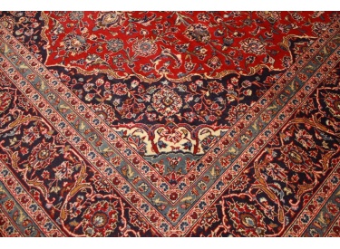 Persian carpet Kashan virgin wool 339x245 Red