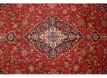 Persian carpet Kashan virgin wool 339x245 Red