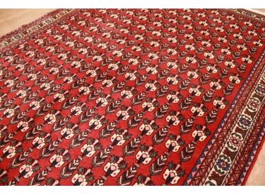 Perserteppich Abadeh Rot 196x150 cm
