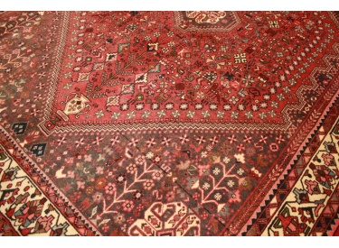 Persian carpet Abadeh pure wool 200x159 cm Red