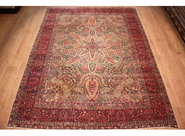 Perser Teppich Kerman Wollteppich 355x267 cm Vintage