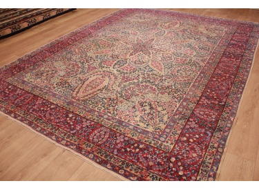 Perser Teppich Kerman Wollteppich 355x267 cm Vintage