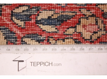 Perser Teppich Kerman Wollteppich 355x267 cm Vintage