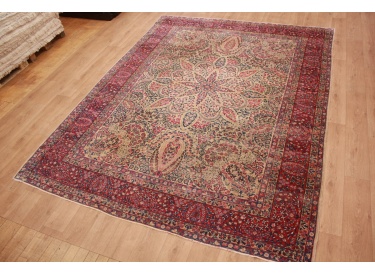 Perser Teppich Kerman Wollteppich 355x267 cm Vintage