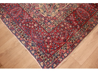 Persian carpet "Kerman" virgin wool 355x267 cm Vintage