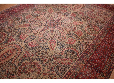 Persian carpet "Kerman" virgin wool 355x267 cm Vintage