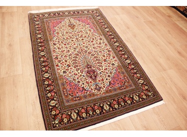 Persian carpet Ghom virgin wool 176x110 cm