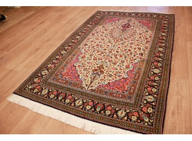 Persian carpet Ghom virgin wool 176x110 cm