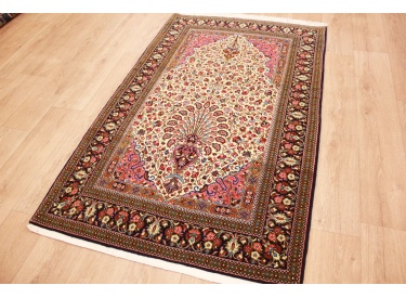 Persian carpet Ghom virgin wool 176x110 cm