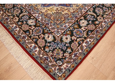 Persian carpet Isfahan with Silk 238x140 cm