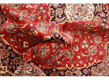 Persian carpet "Kashan" pure wool 348x245 cm