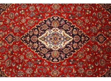 Persian carpet "Kashan" pure wool 348x245 cm