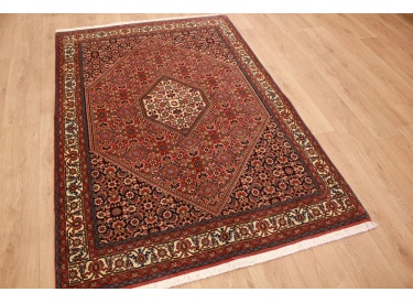 Perserteppich Bidjar Orient Teppich 202x137 cm Rot