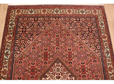 Persian carpet Bidjar oriental rug 202x137 cm Red