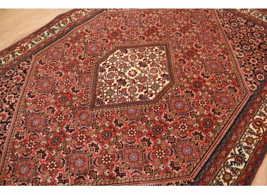 Perserteppich Bidjar Orient Teppich 202x137 cm Rot