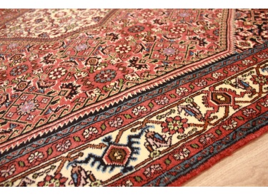 Persian carpet Bidjar oriental rug 202x137 cm Red