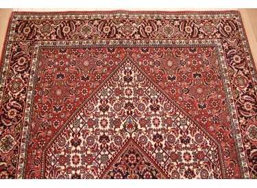 Persian carpet Bidjar oriental rug 206x140 cm Red