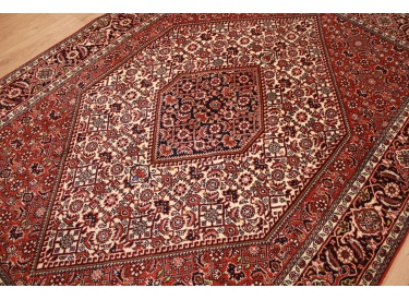 Persian carpet Bidjar oriental rug 206x140 cm Red