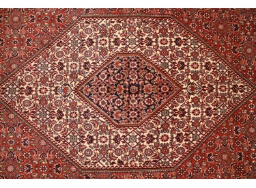 Persian carpet Bidjar oriental rug 206x140 cm Red