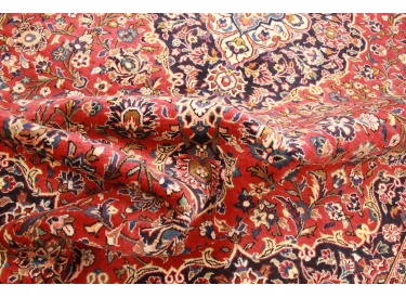 Persian carpet Kashan virgin wool 345x248 Red