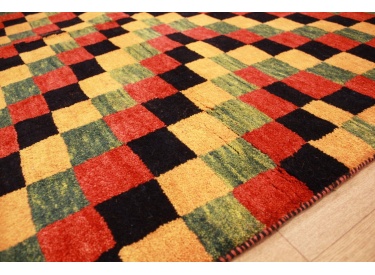 Nomadic persian wool carpet Gabbeh 240x152 cm