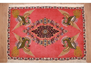 Perserteppich Ghom Orient Teppich 97x67 cm