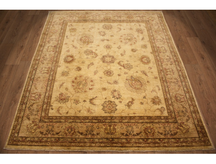 Moderner Ziegler Orient Teppich 240x203 cm Beige