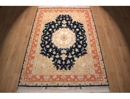 Persian carpet "Taabriz" with Silk 210x150 cm