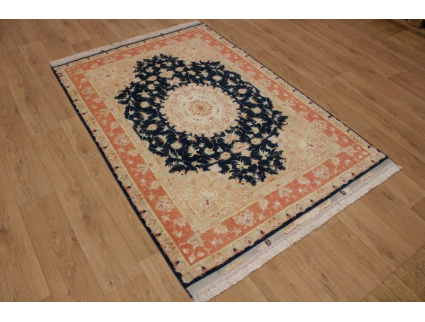 Persian carpet "Taabriz" with Silk 210x150 cm