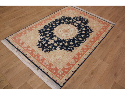 Persian carpet "Taabriz" with Silk 210x150 cm