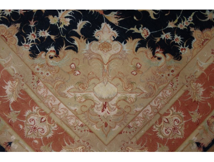 Persian carpet "Taabriz" with Silk 210x150 cm