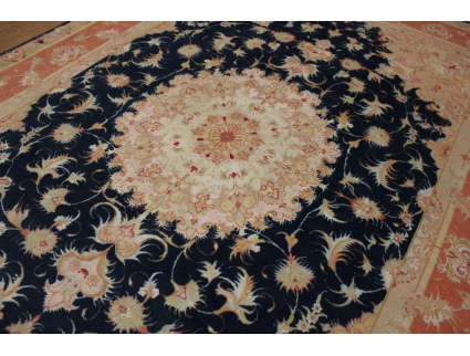 Persian carpet "Taabriz" with Silk 210x150 cm