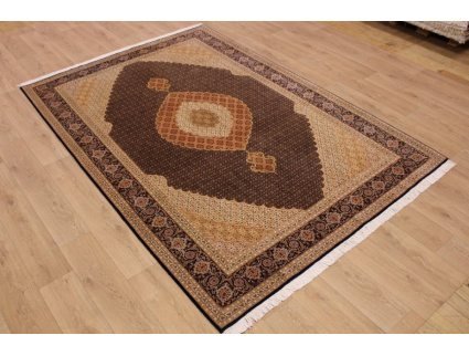 Persian carpet Taabriz Mahi with Silk 295x200 cm