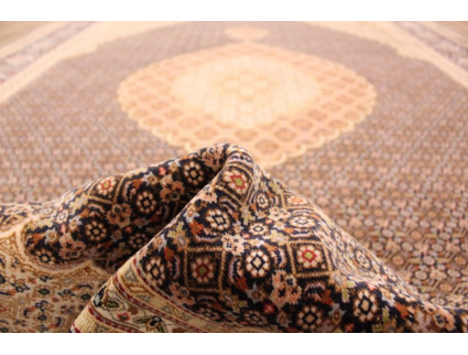 Persian carpet Taabriz Mahi with Silk 295x200 cm