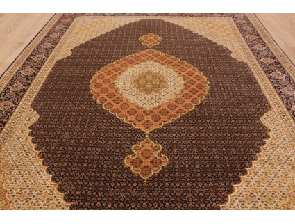 Persian carpet Taabriz Mahi with Silk 295x200 cm