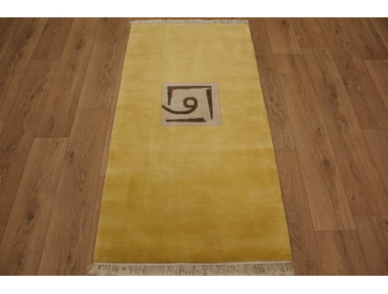 Orientteppich Nepal Royal 163x83 cm Gelb