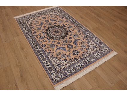 Perser Teppich Nain 9la mit Seide 180x116 cm