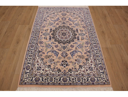 Perser Teppich Nain 9la mit Seide 180x116 cm