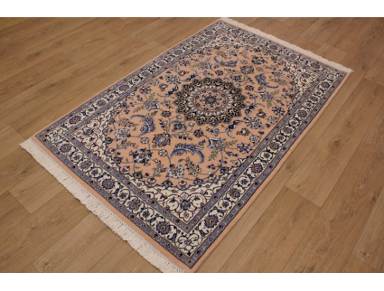 Perser Teppich Nain 9la mit Seide 180x116 cm