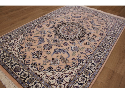 Perser Teppich Nain 9la mit Seide 180x116 cm