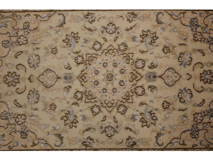 Persian carpet Nain 9la with Silk 120x80 cm