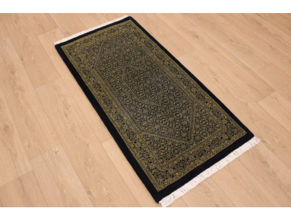 Persian carpet "Bidjar" with Silk 143x71 cm