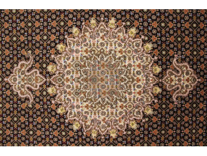 Persian carpet "Taabriz" mahi with Silk 120x82 cm