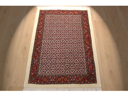 Perser Teppich "Bijar" Orientteppich mit Seide 115x82 cm