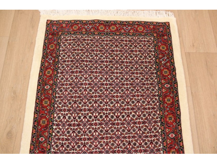 Perser Teppich "Bijar" Orientteppich mit Seide 115x82 cm